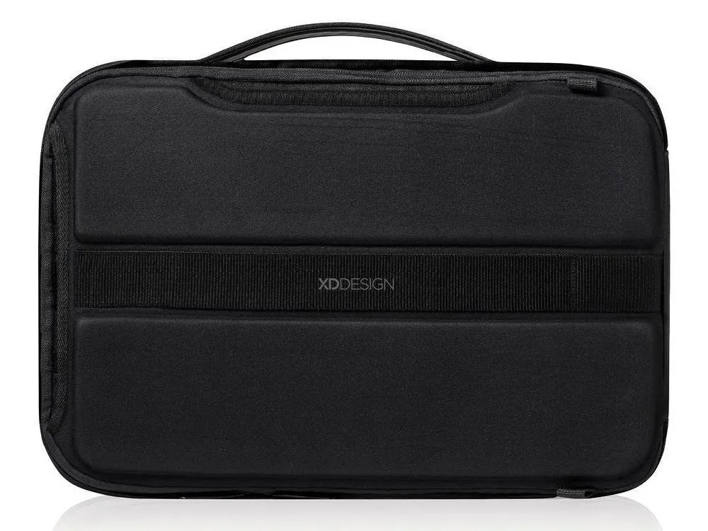 Rucsac pentru Laptop Bobby Bizz, 15.6", Piele artificială, Negru