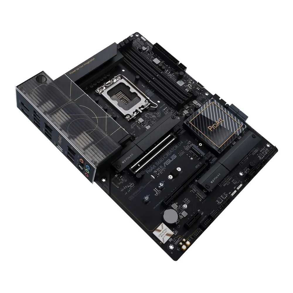 Материнская плата ASUS PROART B660-CREATOR D4, LGA1700, Intel B660, ATX