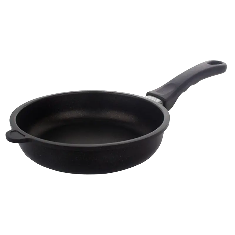 Сковорода AMT Gastroguss AMT-520-E, 1л, 20см, Чёрный