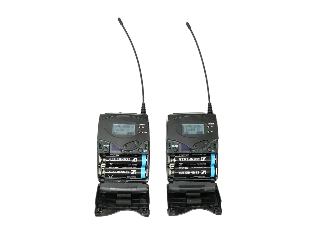 Микрофон для живого исполнения Sennheiser EW 112P G4 E, Беспроводной, Чёрный