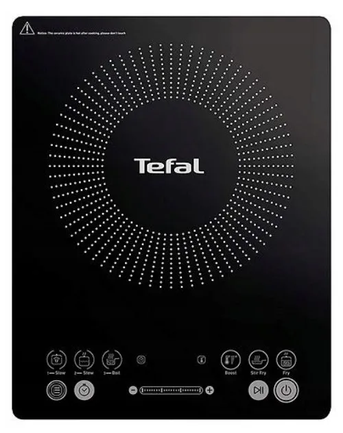 Plită electrică mini Tefal EveryDay Slim, Negru