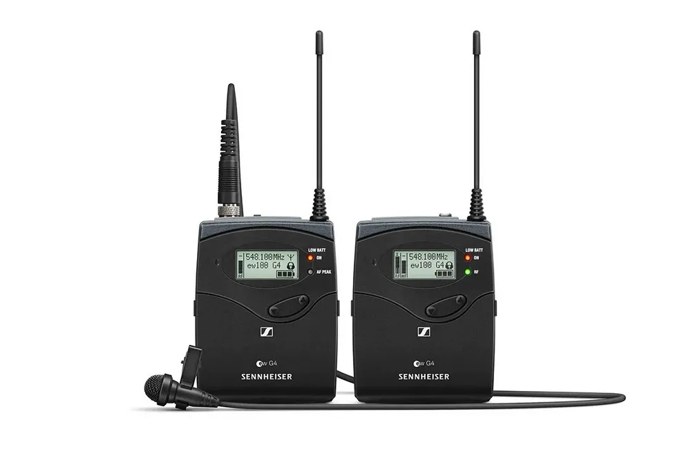 Микрофон для живого исполнения Sennheiser EW 112P G4 E, Беспроводной, Чёрный