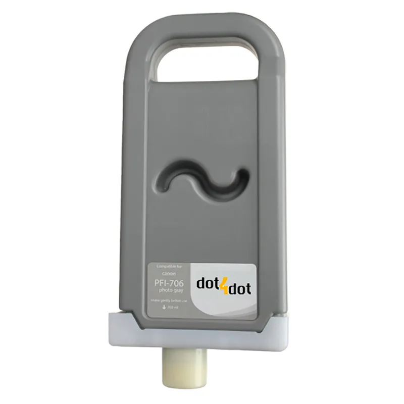 Cartuș de cerneală Canon PFI-706PGY, 700ml, Foto Gray