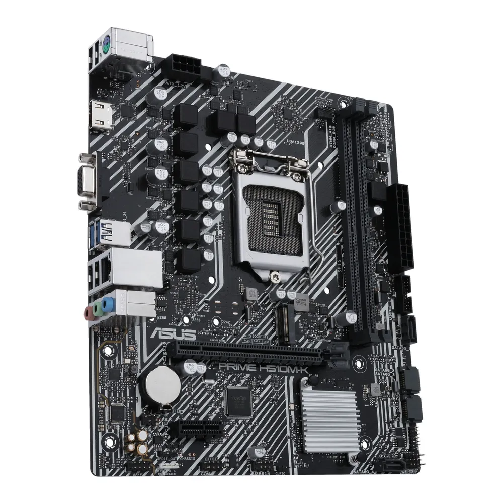 Материнская плата ASUS PRIME H510M-K, LGA1200, Intel H510, Micro-ATX