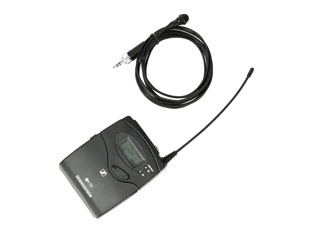 Микрофон для живого исполнения Sennheiser EW 112P G4 E, Беспроводной, Чёрный