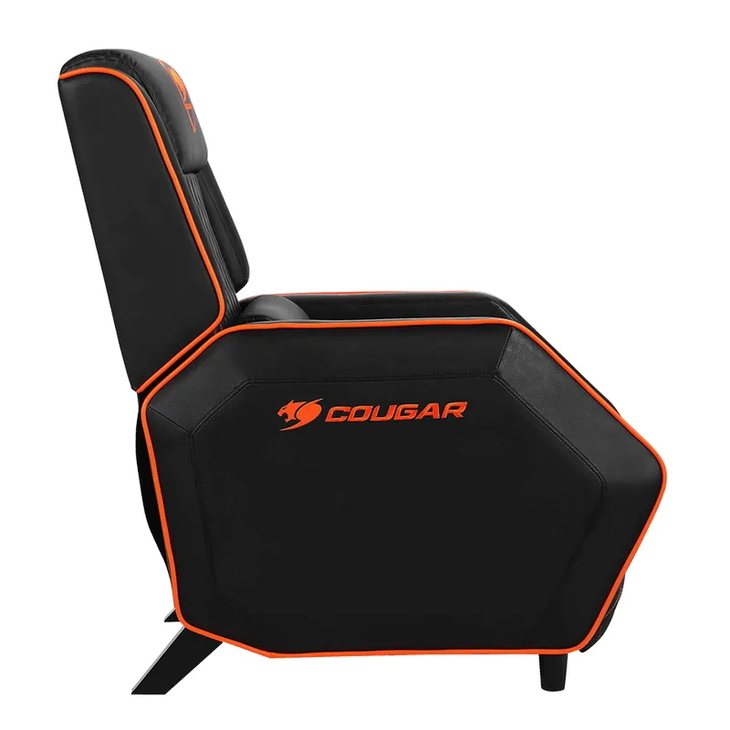 Scaun Gaming Cougar Ranger, PVC Piele, Negru/Portocaliu