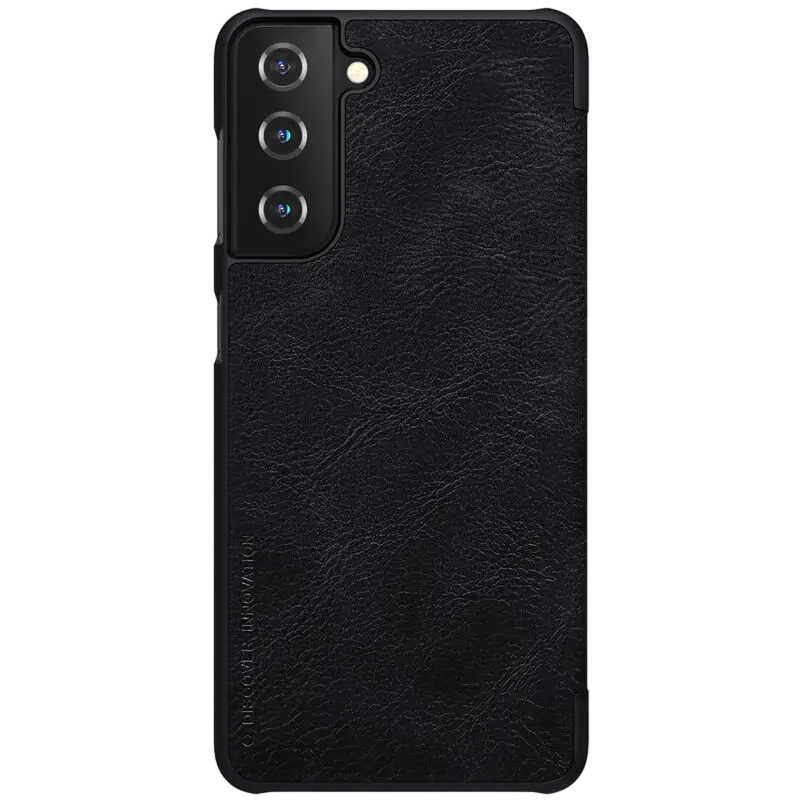 Чехол книжка Nillkin Galaxy S21+ - Qin LC, Чёрный