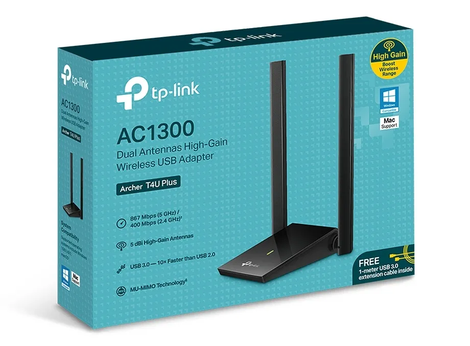 USB Aдаптер TP-LINK Archer T4U Plus