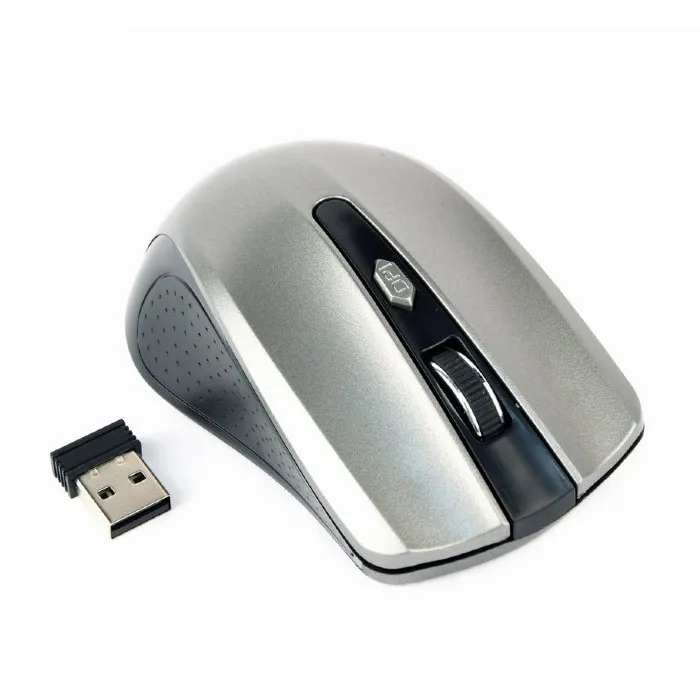 Mouse Wireless Gembird MUSW-4B-04-BG, Negru/Gri