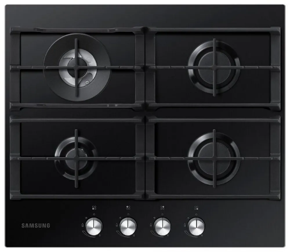 Plită pe gaz Samsung NA64H3030AK/WT, Negru
