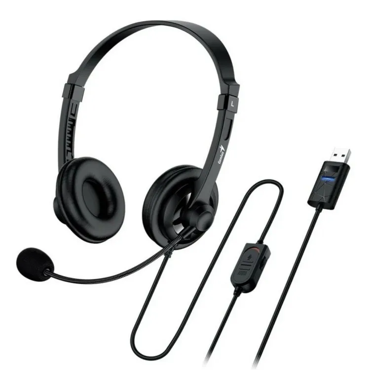 Наушники Genius HS-230U, Чёрный