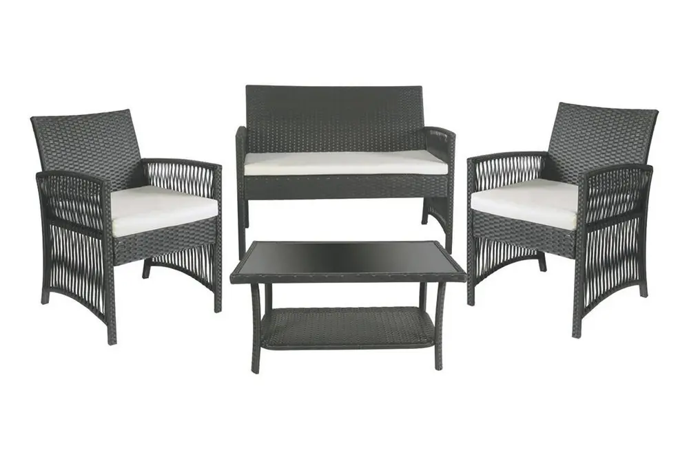 Set mobilier de gradina MALAGA (Gri)