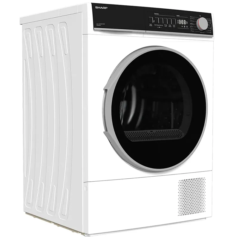 Uscător de rufe Sharp KDNHB9S7GW2EE, 9kg, Alb