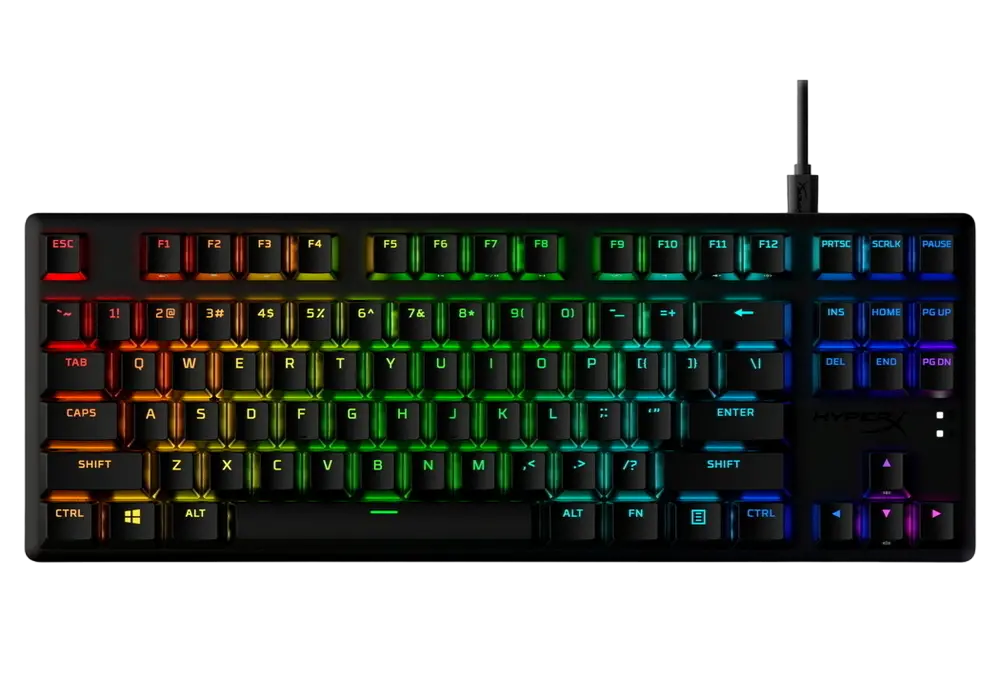 Клавиатура HyperX Alloy Origins Core PBT, Проводное, Чёрный