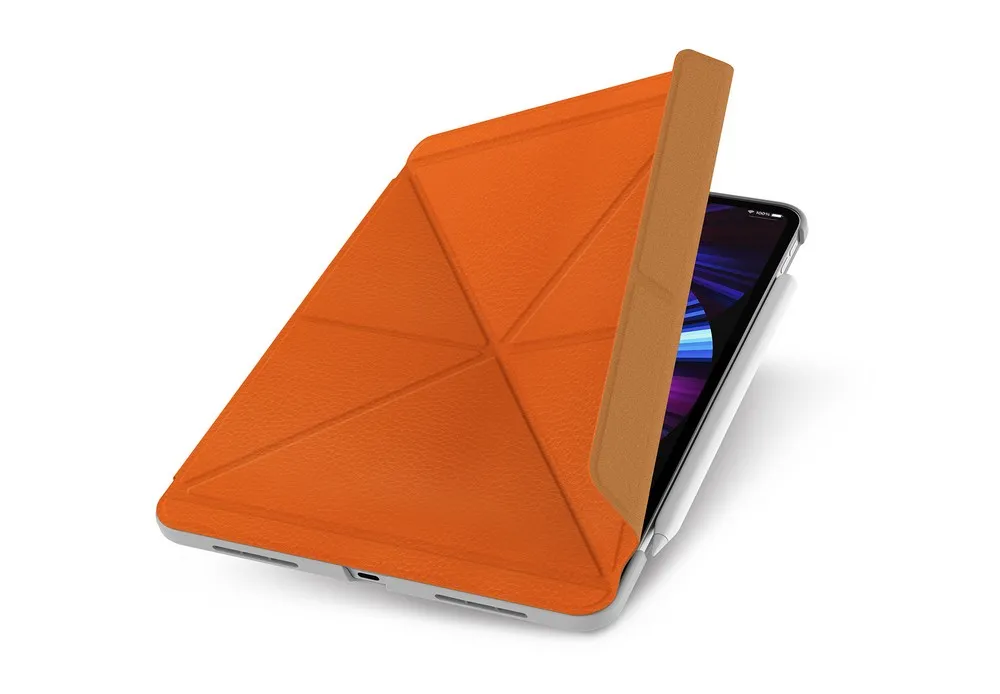 Husă pentru tabletă Moshi VersaCover for iPad Pro 3rd/1st gen, 11", Microfibră, Portocaliu