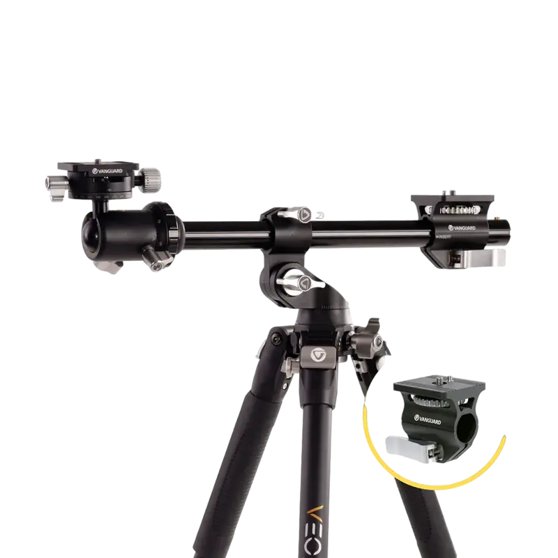 Trepied/Monopod Vanguard VEO3T+ 234AB, Cap cu bilă cu două axe, Negru