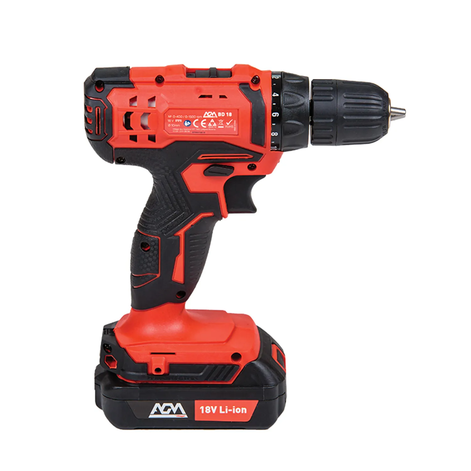 Masina de insurubat cu acumulator AGM BD 18V 1 3Ah