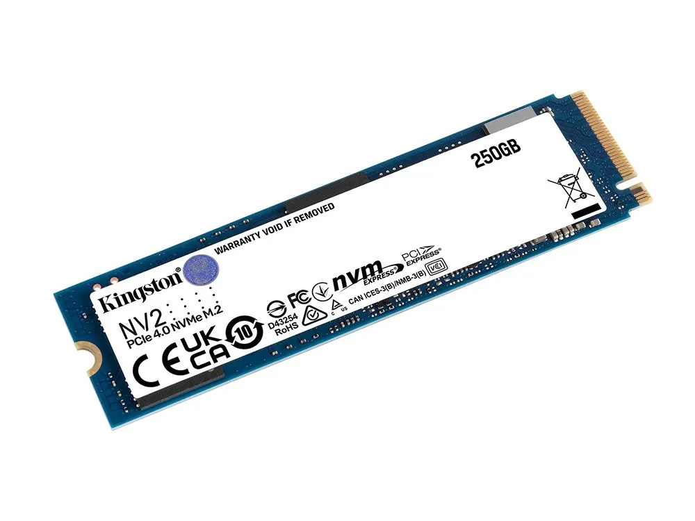 Накопитель SSD Kingston NV2, 250Гб, SNV2S/250G