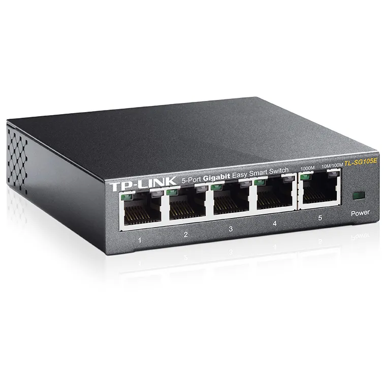 Сетевой коммутатор TP-LINK TL-SG105E, 5x 10/100/1000 Мбит/с