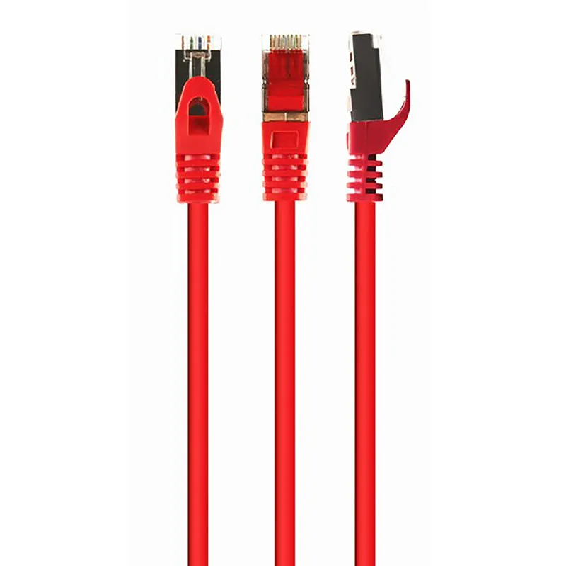 Patch cord Cablexpert PP6-0.5M/R, Cat6 FTP , 0,5m, Roșu