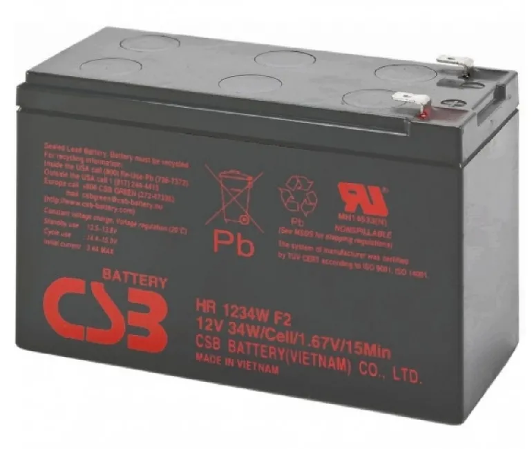 Acumulator UPS CSB HR-1234, 12V 9