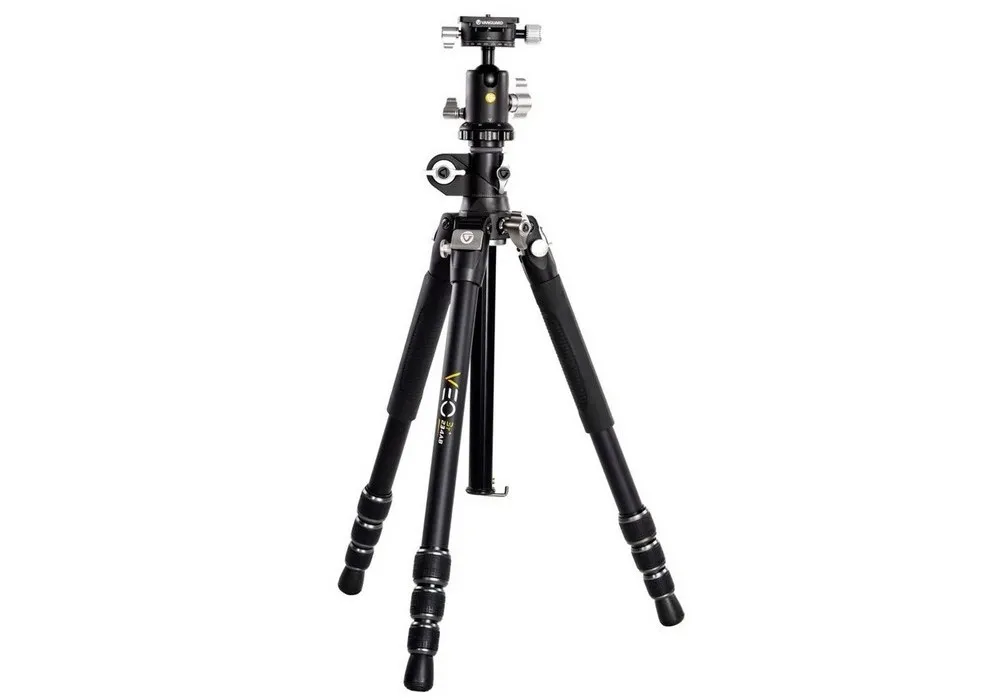 Trepied/Monopod Vanguard VEO3T+ 234AB, Cap cu bilă cu două axe, Negru