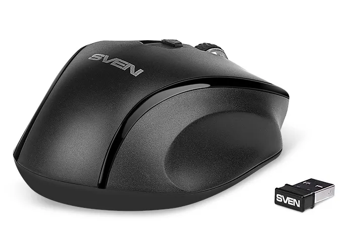 Set Tastatură + Mouse SVEN Comfort 3500, Fără fir, Negru