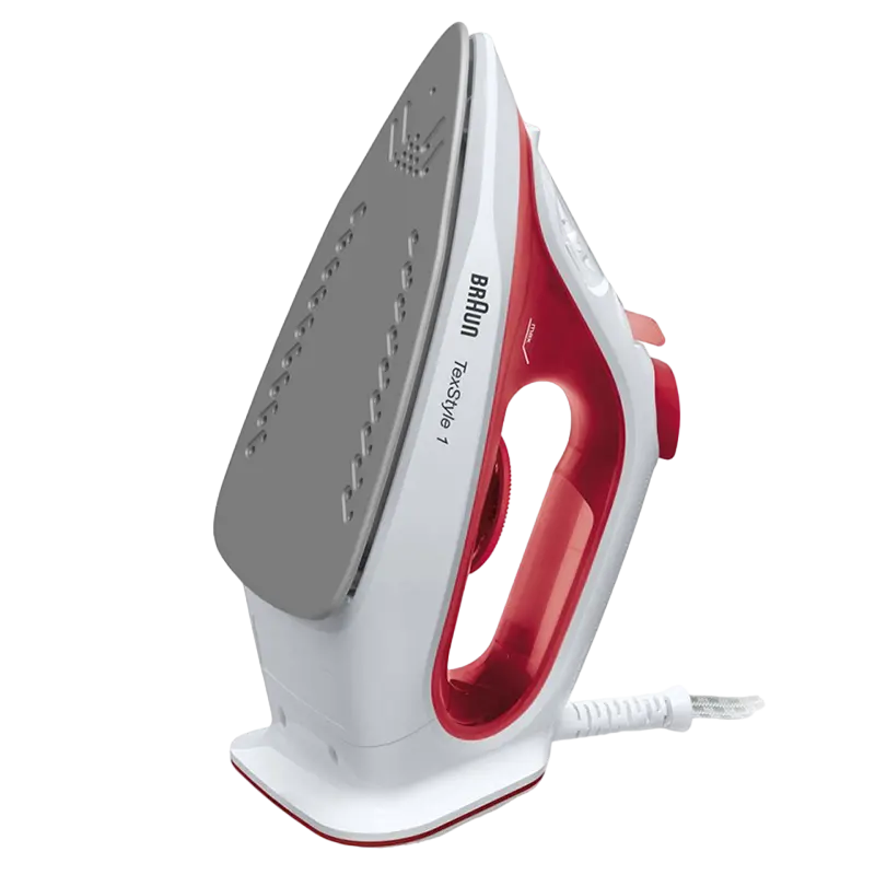 Утюг Braun SI1019RD, 2000Вт, Красный | Белый