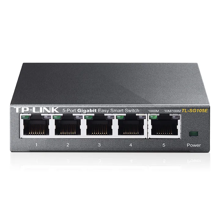 Сетевой коммутатор TP-LINK TL-SG105E, 5x 10/100/1000 Мбит/с