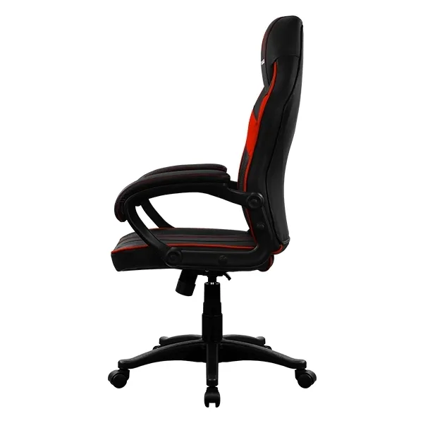 Scaun Gaming ThunderX3 EC1, PU Piele, Negru/Rosu