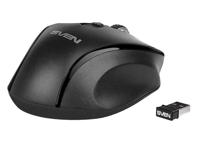 Set Tastatură + Mouse SVEN Comfort 3500, Fără fir, Negru