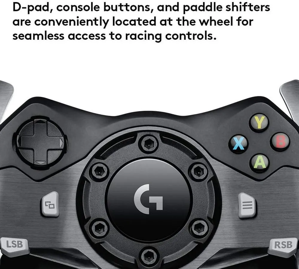 Volan Gaming Logitech G920, Negru