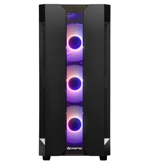 Carcasă PC Chieftec GS-01B-OP, Midi-Tower, ATX, Negru