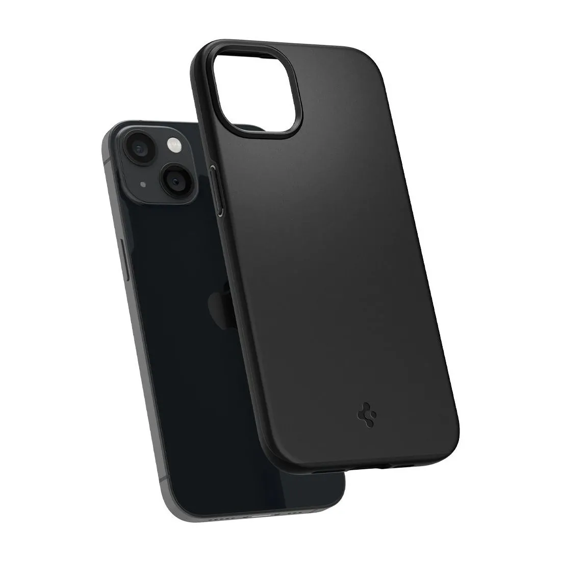 Husă Spigen iPhone 13, Thin Fit, Negru