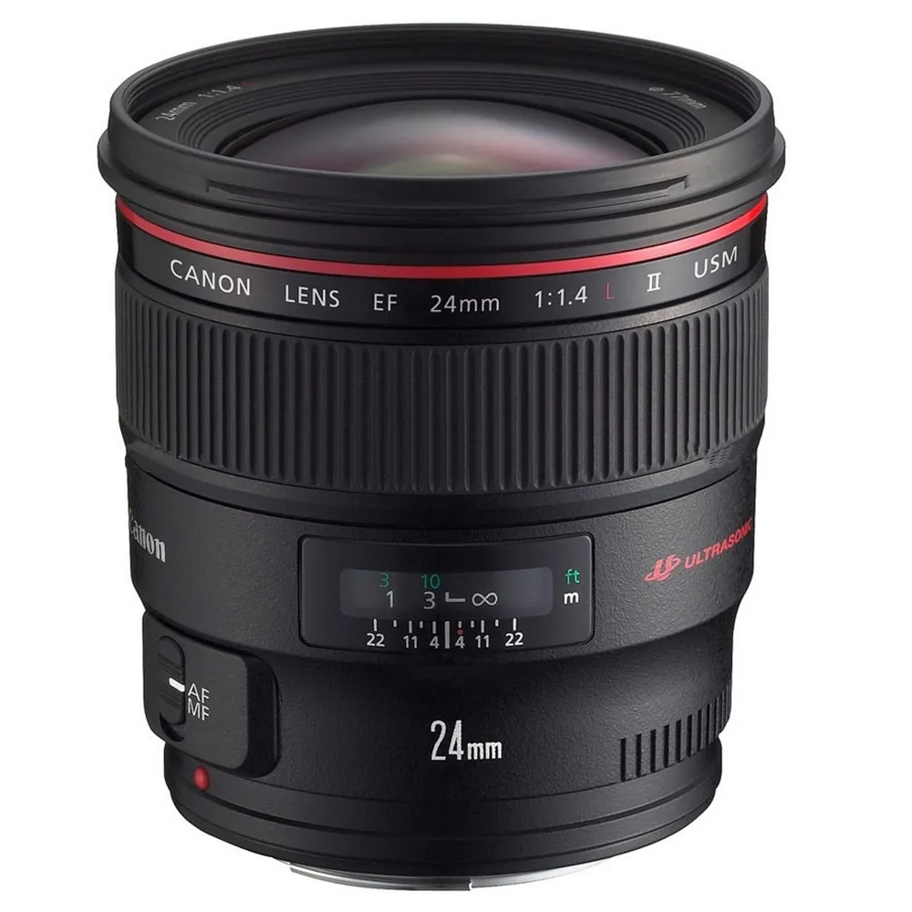 Obiectiv foto Canon EF 24mm f/1.4L II