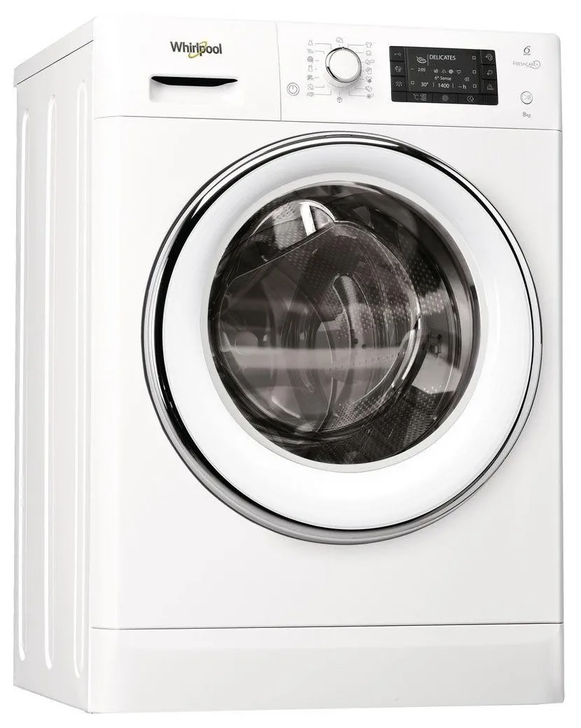 Mașină de spălat Whirlpool FWSD 81283WCV EU, 8kg, Alb