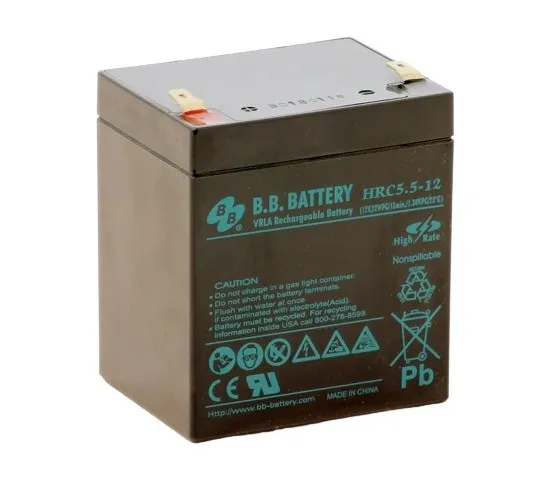 Acumulator UPS B.B. HRC5.5-12, 12V, 5,5Ah