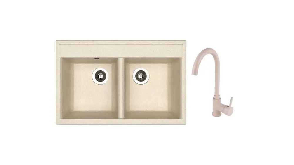 НАБОР раковины Dr Gans Astra 780 + SanDonna F 7073 бежевый