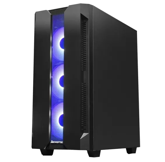 Carcasă PC Chieftec GS-01B-OP, Midi-Tower, ATX, Negru