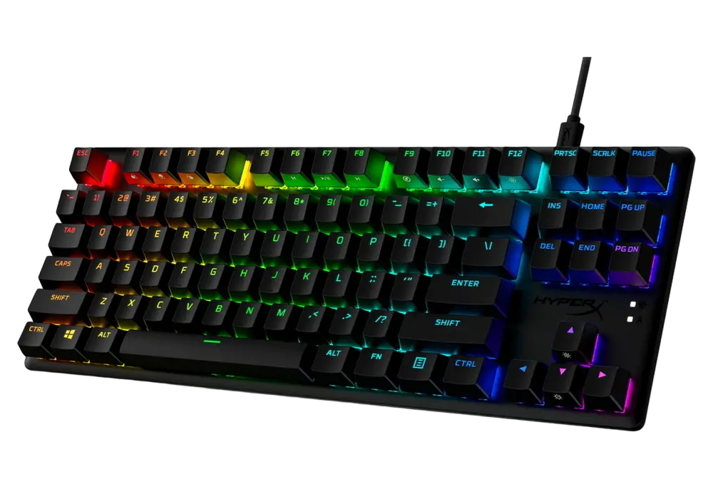 Клавиатура HyperX Alloy Origins Core PBT, Проводное, Чёрный