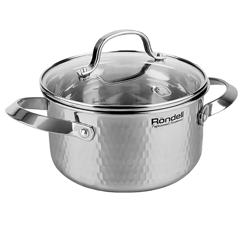 Кастрюля Rondell RDS-1293, 2,4л, Серебристый