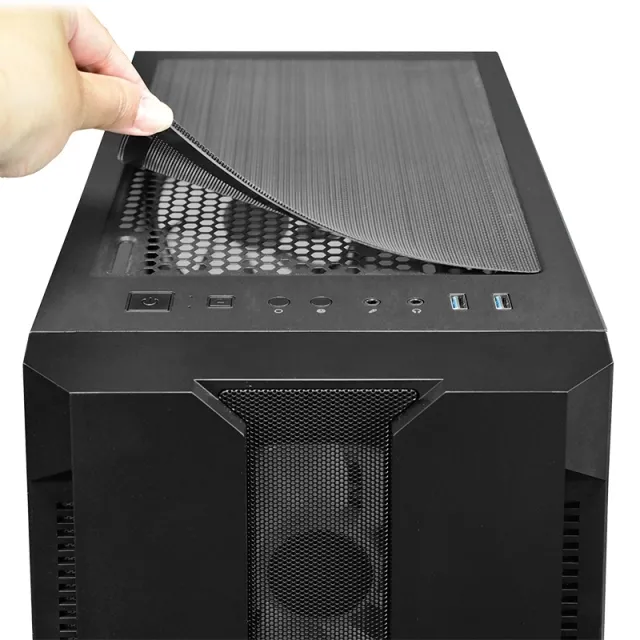 Carcasă PC Chieftec GS-01B-OP, Midi-Tower, ATX, Negru