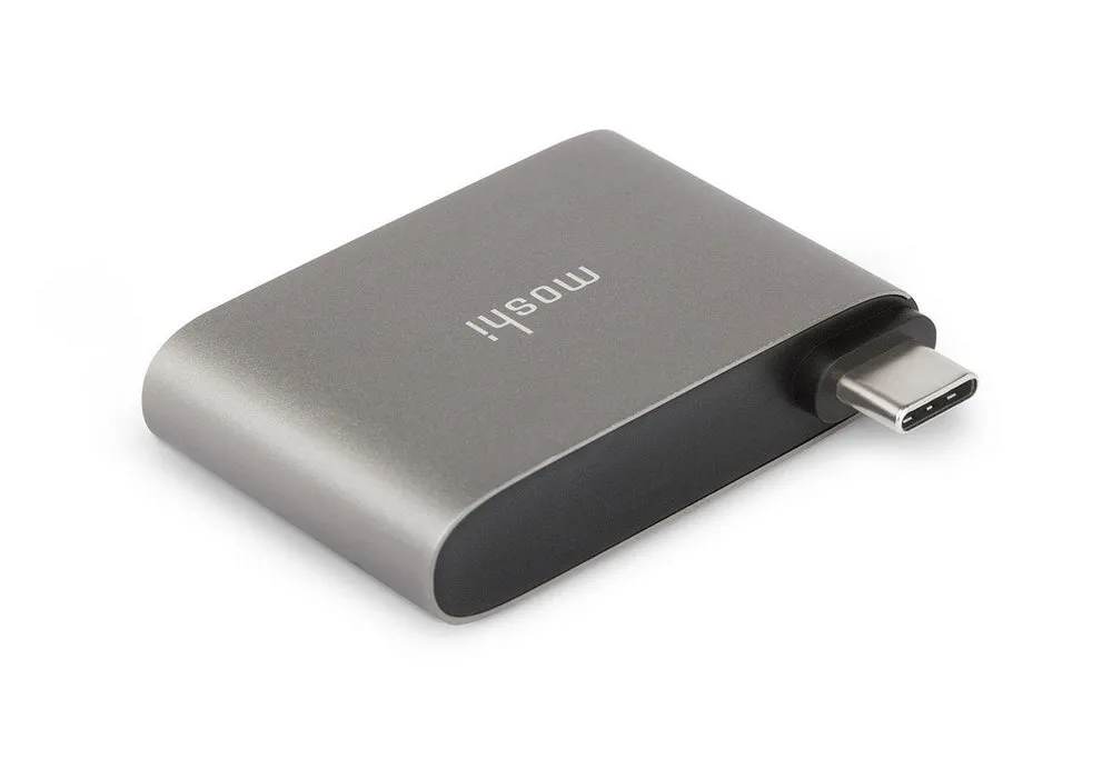 Adapter MOSHI Type-C M / 2 x USB2.0 F, Titanium Gray