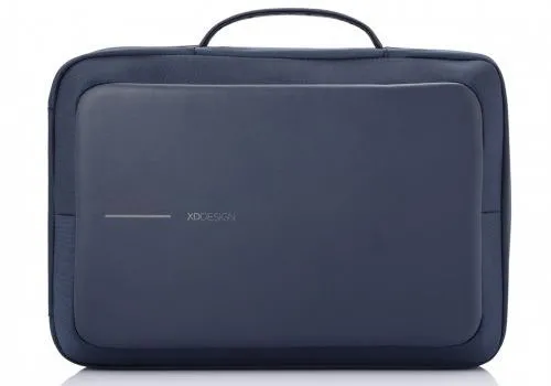 Rucsac pentru Laptop Bobby Bizz, Piele artificială, Albastru închis