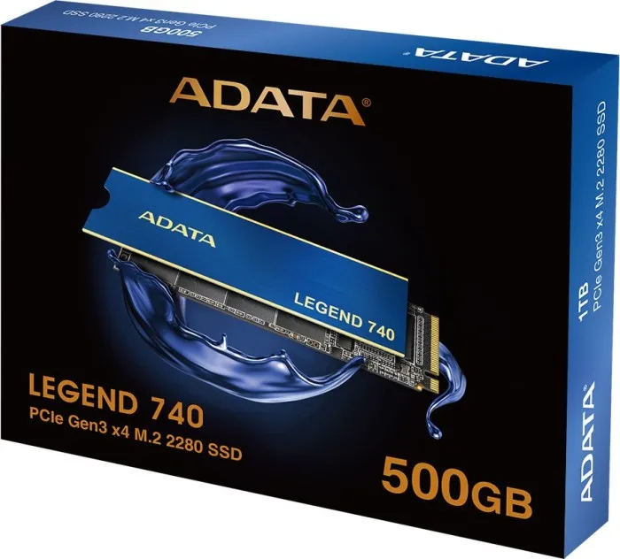 Накопитель SSD ADATA LEGEND 740, 500Гб, ALEG-740-500GCS