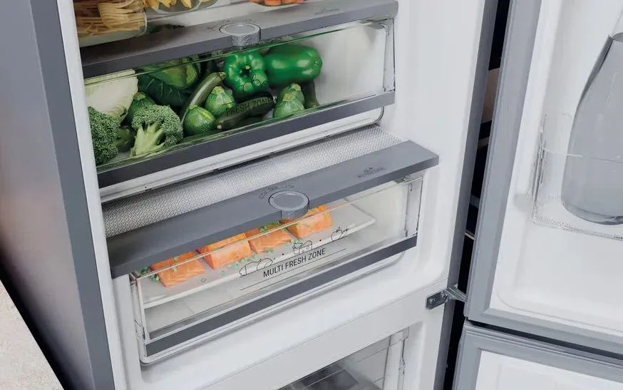 Frigider Hotpoint-Ariston HTR8202I MX O3, Oțel inoxidabil