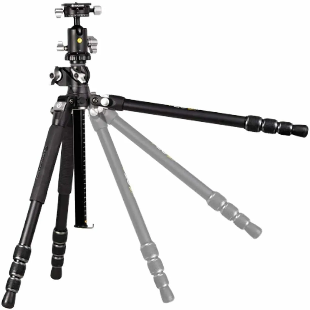Trepied/Monopod Vanguard VEO3T+ 234AB, Cap cu bilă cu două axe, Negru