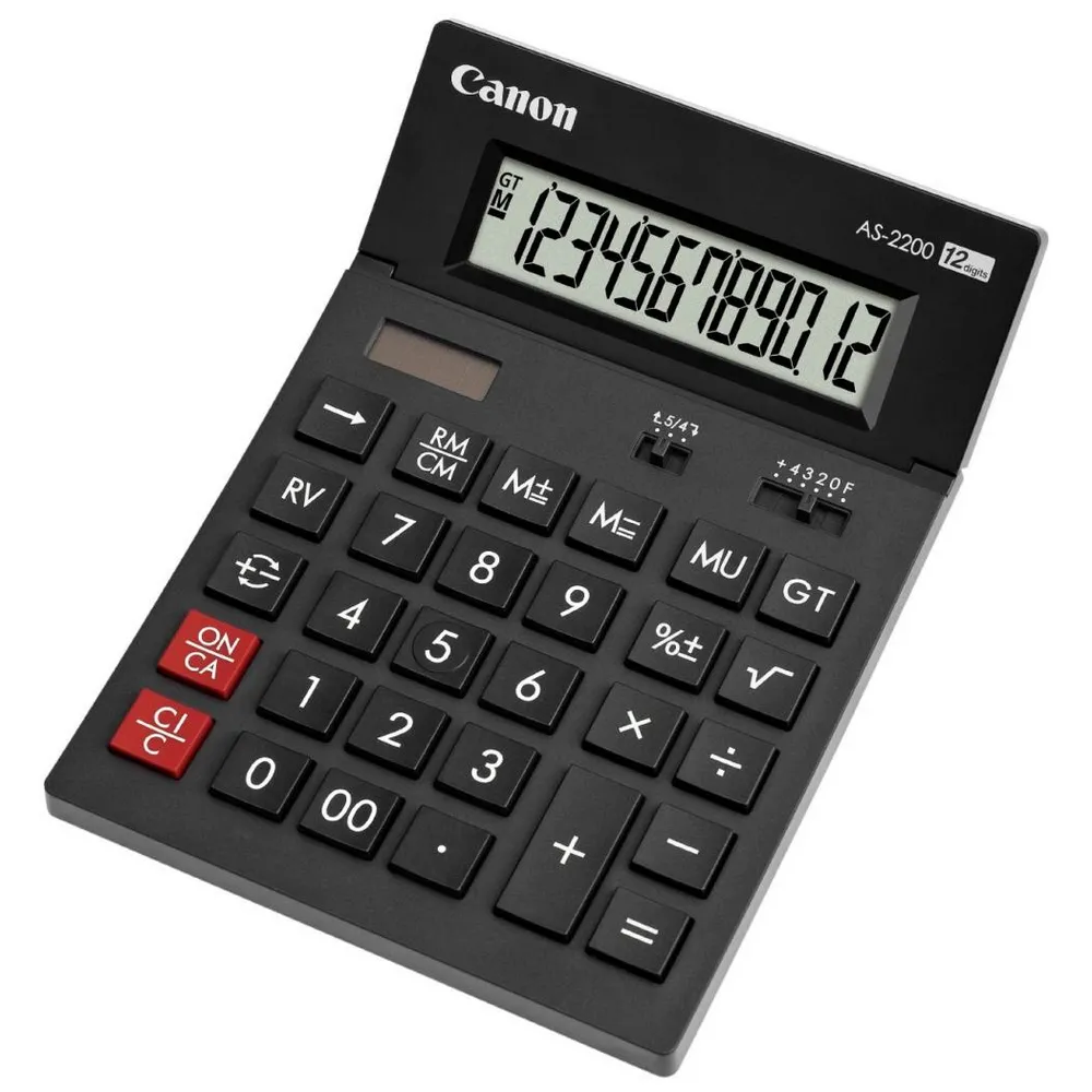 Calculator Canon AS-2200, 12 digit