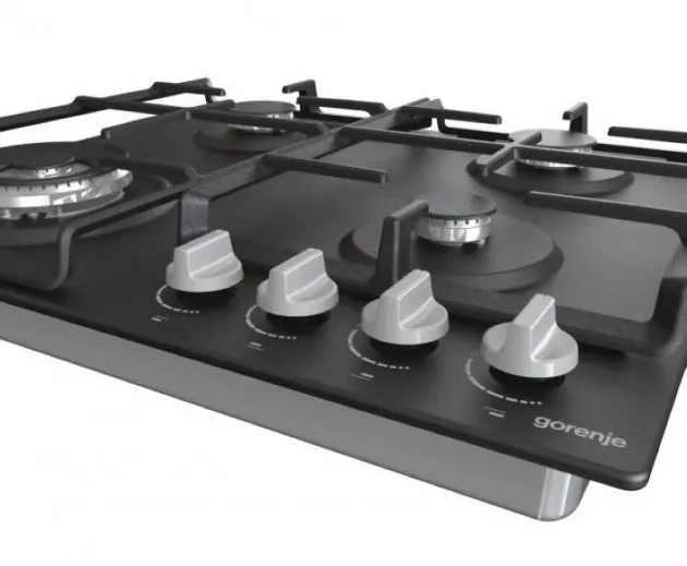 Plită pe gaz Gorenje GT 641 EXB, Negru