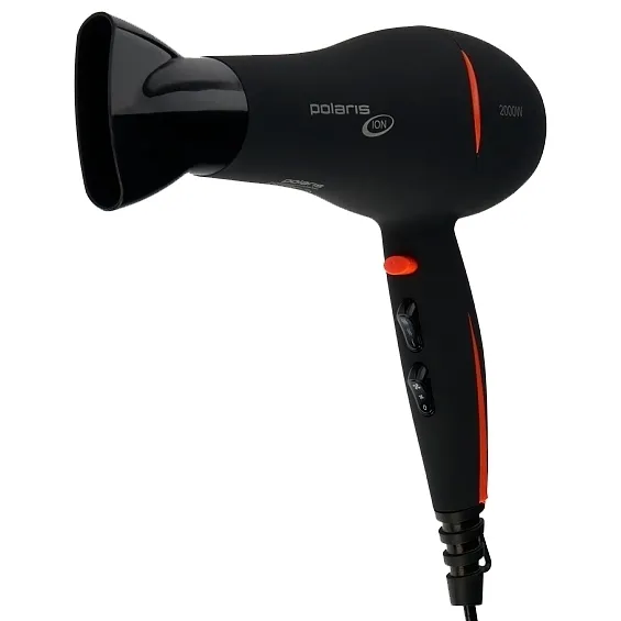 Uscător de păr Polaris PHD 2038Ti, 2000 W, Negru